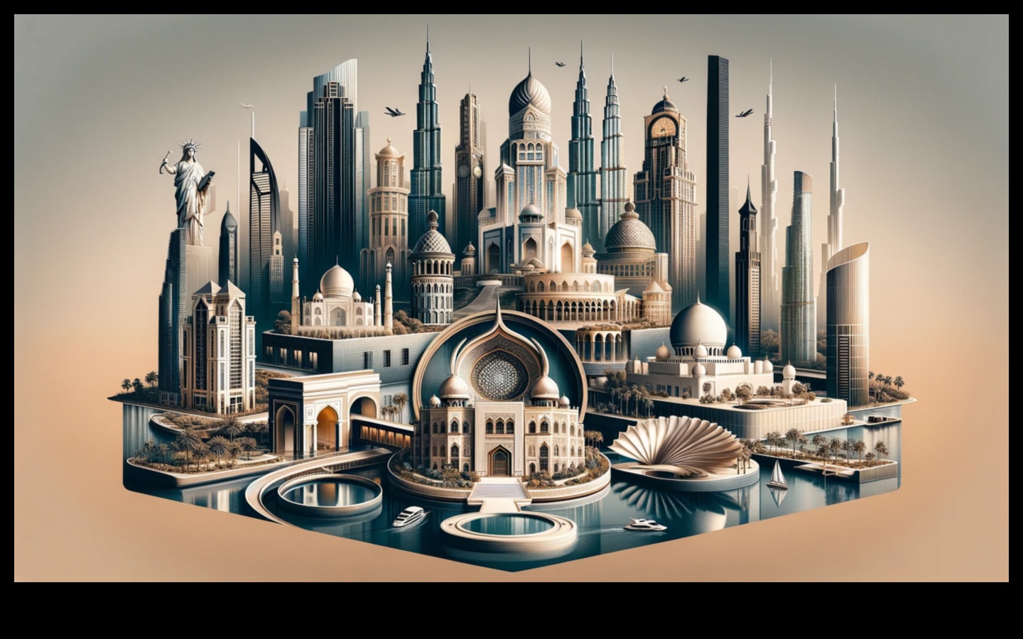 Minunății arhitecturale: explorarea artei antice în structuri