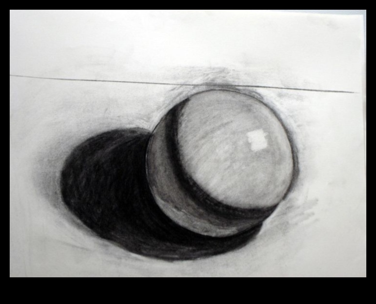 Arta desenului cu umbre cu cărbune 3 Umbre în cărbune: crearea unui contrast dramatic