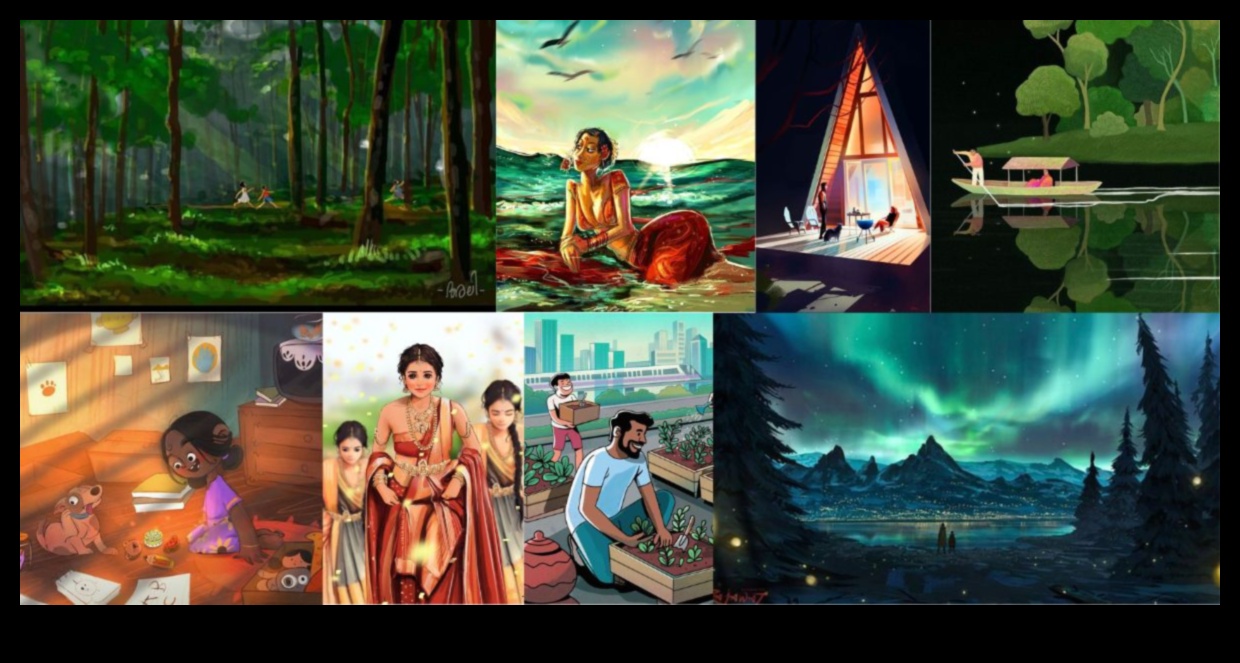 Alchimie ilustrată: Transformarea ideilor în capodopere artistice