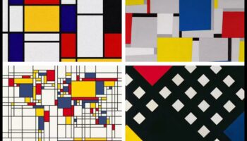 De Stijl Harmony: explorarea geometrică a artei moderne