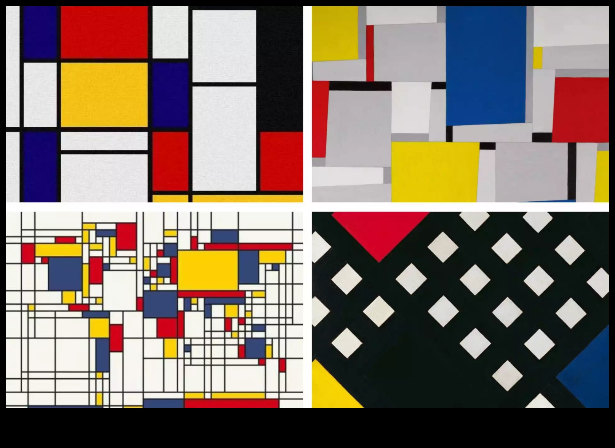 De Stijl Harmony: explorarea geometrică a artei moderne