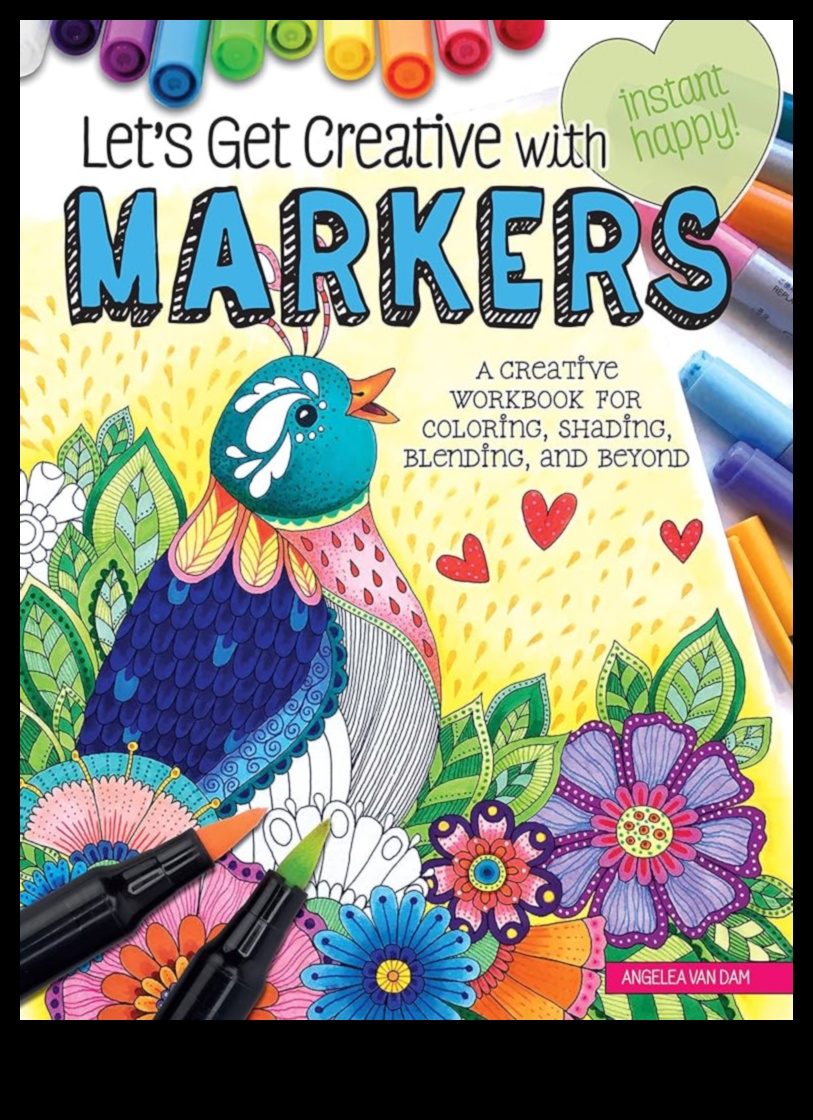 Spectrul de markere: crearea de desene colorate și diverse